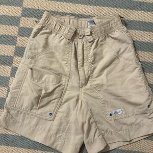 Coast brand fishing shorts men’s size xs Khaki or Bone colored